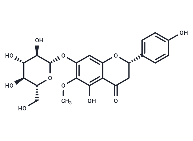 6-Methoxynaringenin-7-O-β-D-glucoside