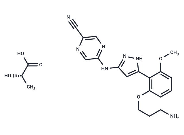 Prexasertib lactate