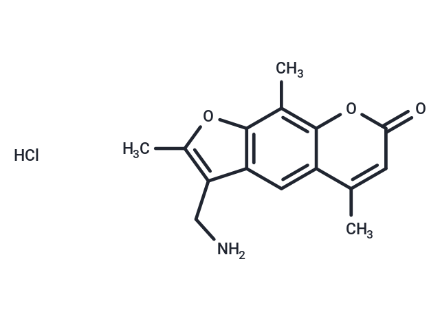 Aminomethyltrioxsalen hydrochloride