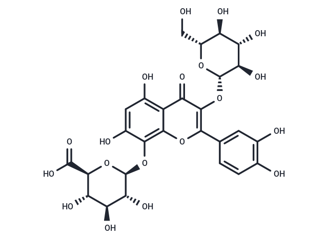 Herbacetin 3-O-glucopyranoside-8-O-glucuronopyranoside