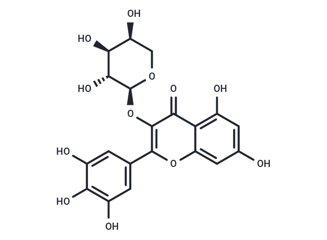 Myricetin 3-O-α-L-arabinopyranoside