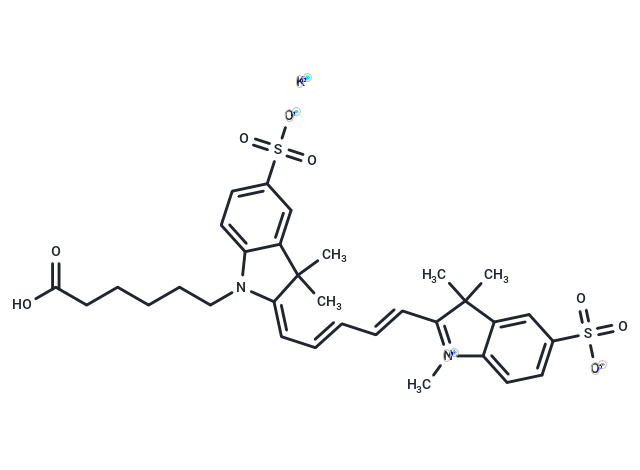 Sulfo-Cy5 carboxylic acid potassium