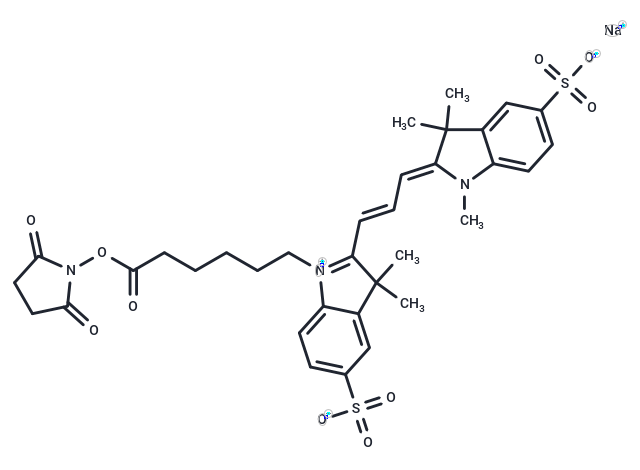 Sulfo-cyanine3 NHS ester sodium