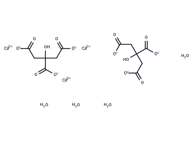 Calcium citrate tetrahydrate